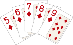 Hand straight flush